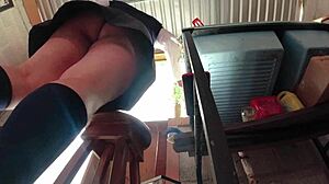 Upskirt Student Recording