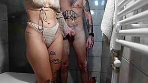 shower jerking temptation