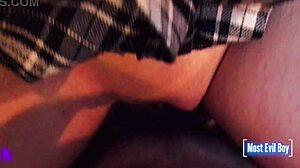 shaved pussy cumshot!