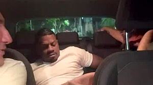 Asian rides big cock