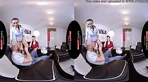 public threesome vr