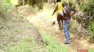 outdoor aunty fucking