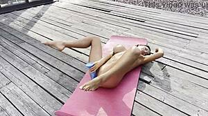 Hot Dildo Masturbation