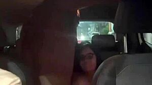 Asian rides big cock