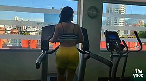Big-Booty Gym Pounding