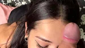 Submissive Sloppy Blowjob