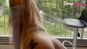 Blonde double penetration request