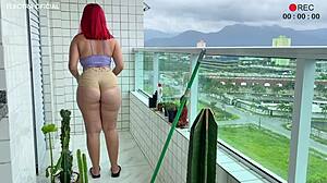 Provokes with Amazing Ass