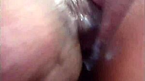 Sexy Footjob Creampie