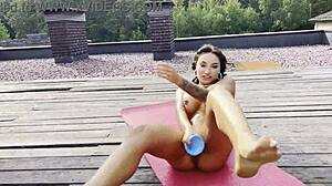 Hot Dildo Masturbation