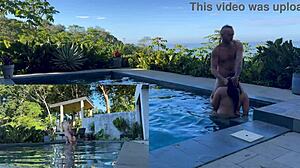 Outdoors Anal Blowjob