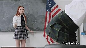 Asian Booty Anal Threesome