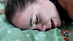 deep throat spanking