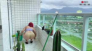 Provokes with Amazing Ass