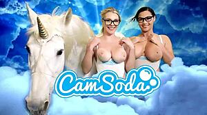 Public Blonde Masturbation