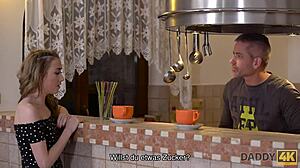 Skinny Teen Fucks Older