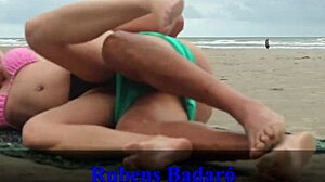 couple fucks on beach