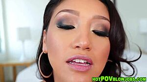 pov latina deepthroat