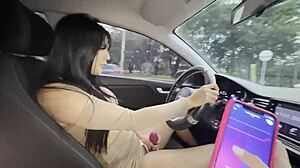 Public Car Masturbation