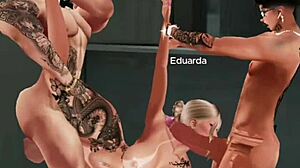 Wild anal oral bacanal
