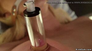 Gagged Bombshell Whipped Lezdom