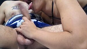 Girl Blows Huge Cock