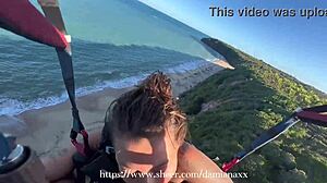 unexpected air blowjob