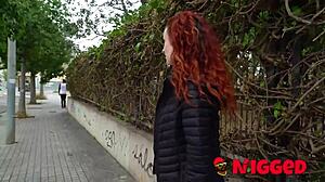 Redhead Seduces Vagabond