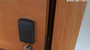 Submissive Brunette Sofa