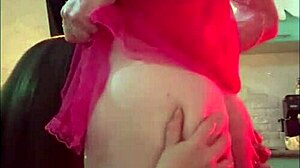 Trans girlfriend anal masturbation