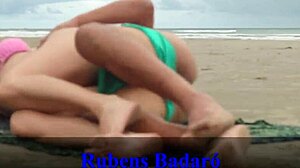 couple fucks on beach