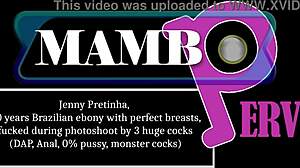 Ebony DAP Anal Photoshoot