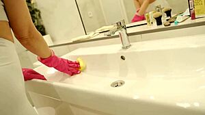 Cleaning Lady Bathroom Tasks