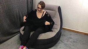 Submissive Kitten Toy Play