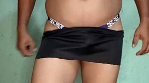 Teasing Lingerie Dance