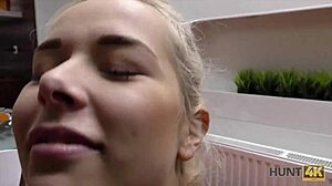 Blonde Stops Fighting