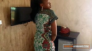 Ebony Lesbian Tongue