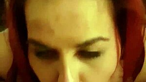 Housewife Deepthroat Action