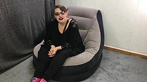 Submissive Kitten Toy Play