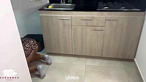 Chubby Blonde Laundry Sex