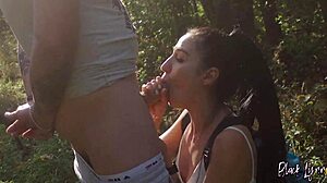 Horny Teen Forest Quickie