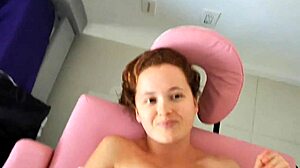 Intense Redhead Massage