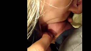 sucking cock on phone