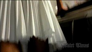Blondy Upskirt