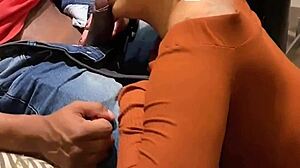 Latina Sucking Big Black Cock