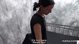 Czech Teen Seduced POV