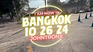 Interracial creampie POV