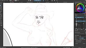 Vibrant Ebony Artwork