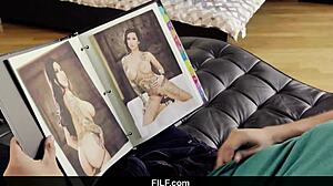 Lily lane catches jerking