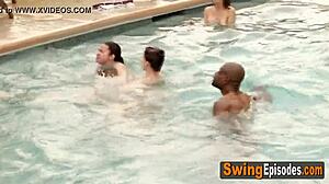 Swinger Pool Orgy!
